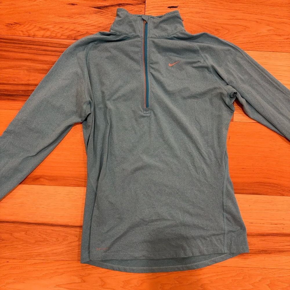 Nike Teal Half-Zip Pullover